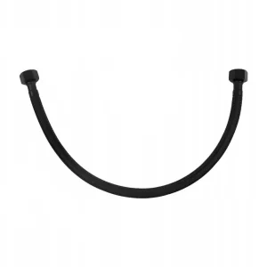 3/8 Inch Black Flexible Connector For Taps Toilets