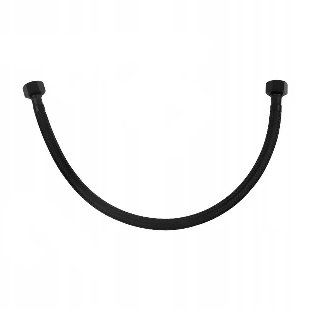 3/8 Inch Black Flexible Connector For Taps Toilets - Image 2