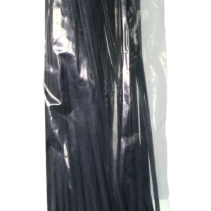 Releasable Cable Ties: 400 x 7.6mm, 100pk, Black